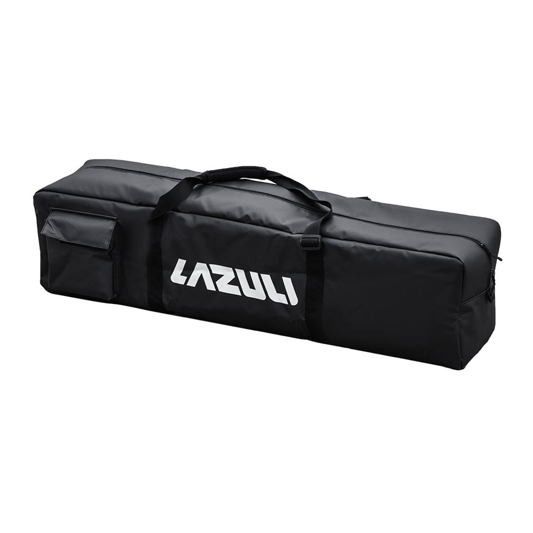LAZULI 两用式大容量长蛙袋 黑色 - 侧背包/斜挎包 - 防水材质 黑色