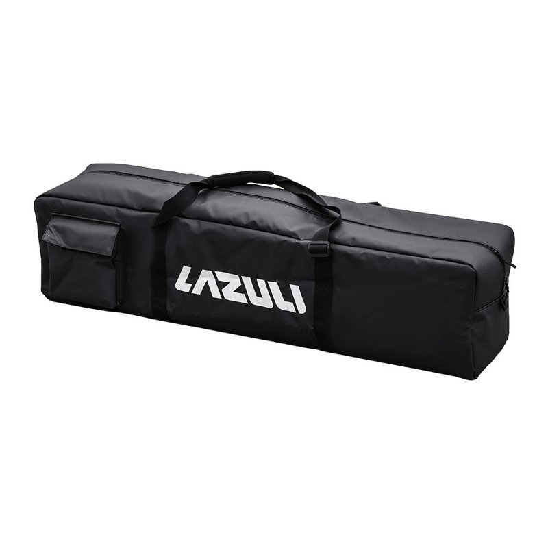 LAZULI 两用式大容量长蛙袋 黑色 - 侧背包/斜挎包 - 防水材质 黑色