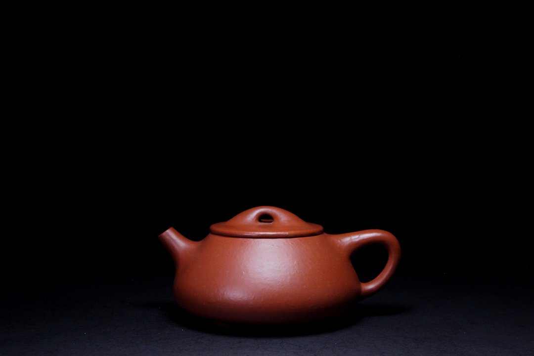 【景州石瓢】龙山牌 黄龙山朱泥 粗砂 #20目 200cc - 茶具/茶杯 - 陶 红色