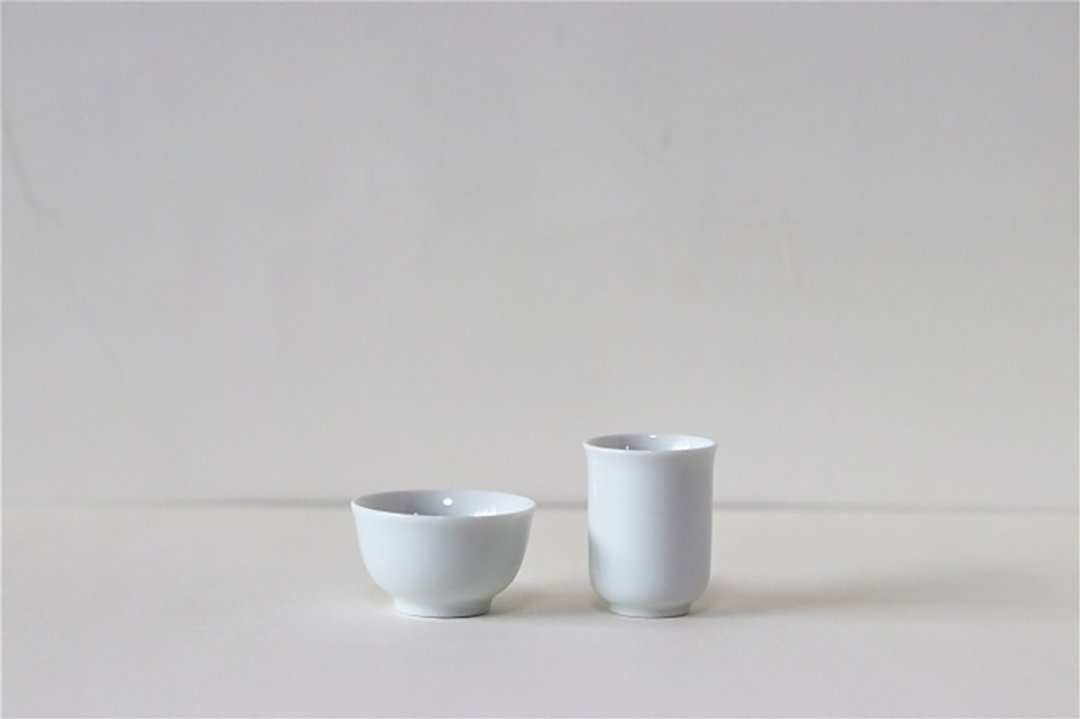 【茶器物】白瓷闻香杯组 - 茶具/茶杯 - 瓷 白色