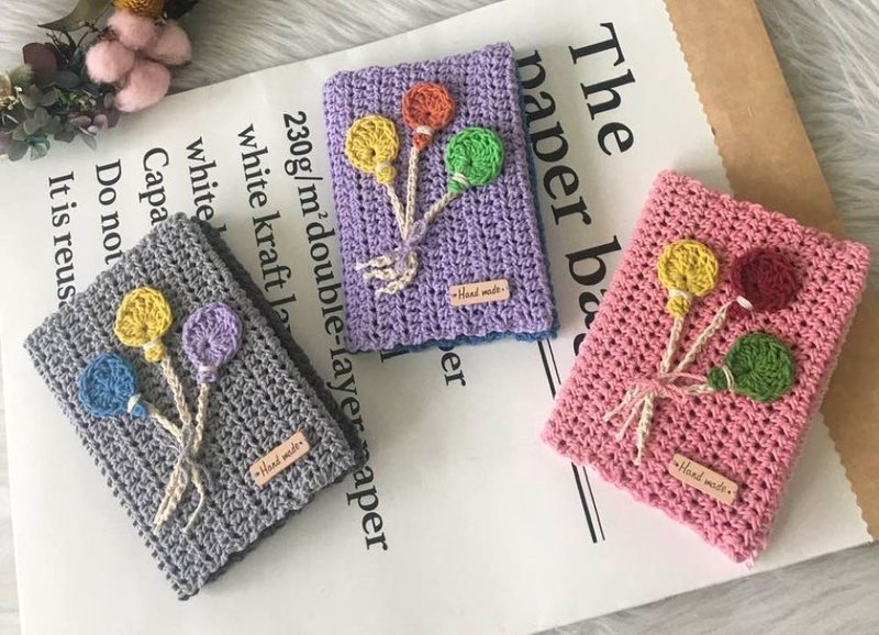 手作双色双照型护照套/保护套passport cover/holder - 证件套/卡套 - 棉．麻 