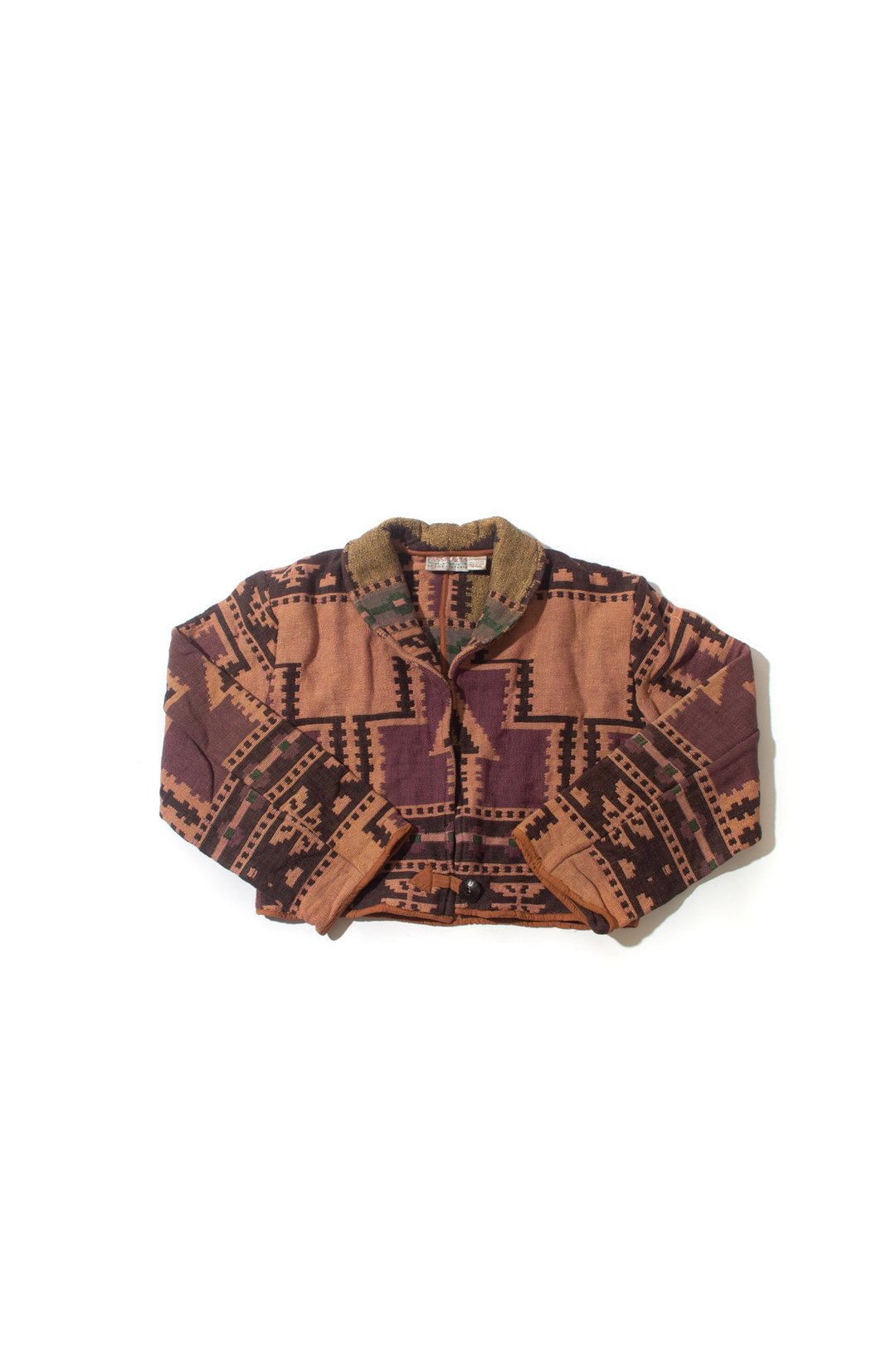 刺绣花毯外套 Tapestry Jacket 【初恋贩卖所】Vintage E129 - 女装休闲/机能外套 - 棉 