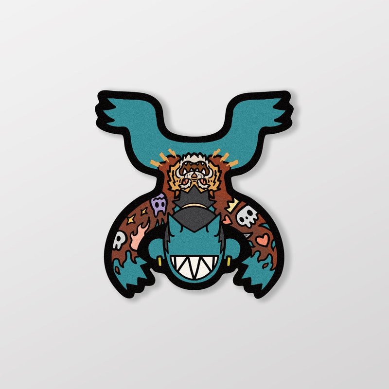 社会我最酷/Super_TW/车贴、贴纸、软磁 SunBrother孙氏兄弟 - 贴纸 - 防水材质 