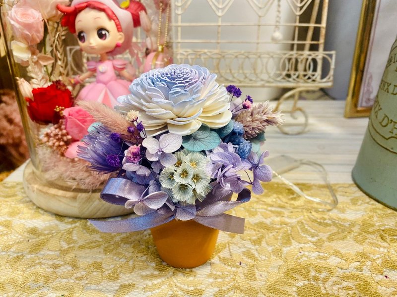 永生小盆花 - 摆饰 - 其他材质 多色