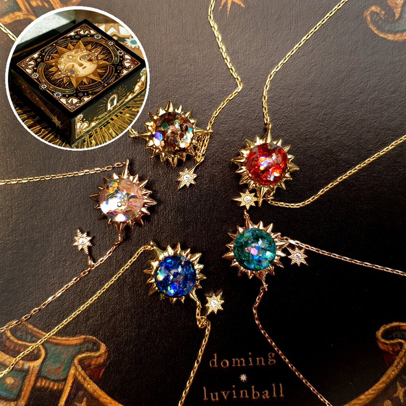 domingXluvinball Mind Reading Star Snowball Bracelet SET - 手链/手环 - 玻璃 