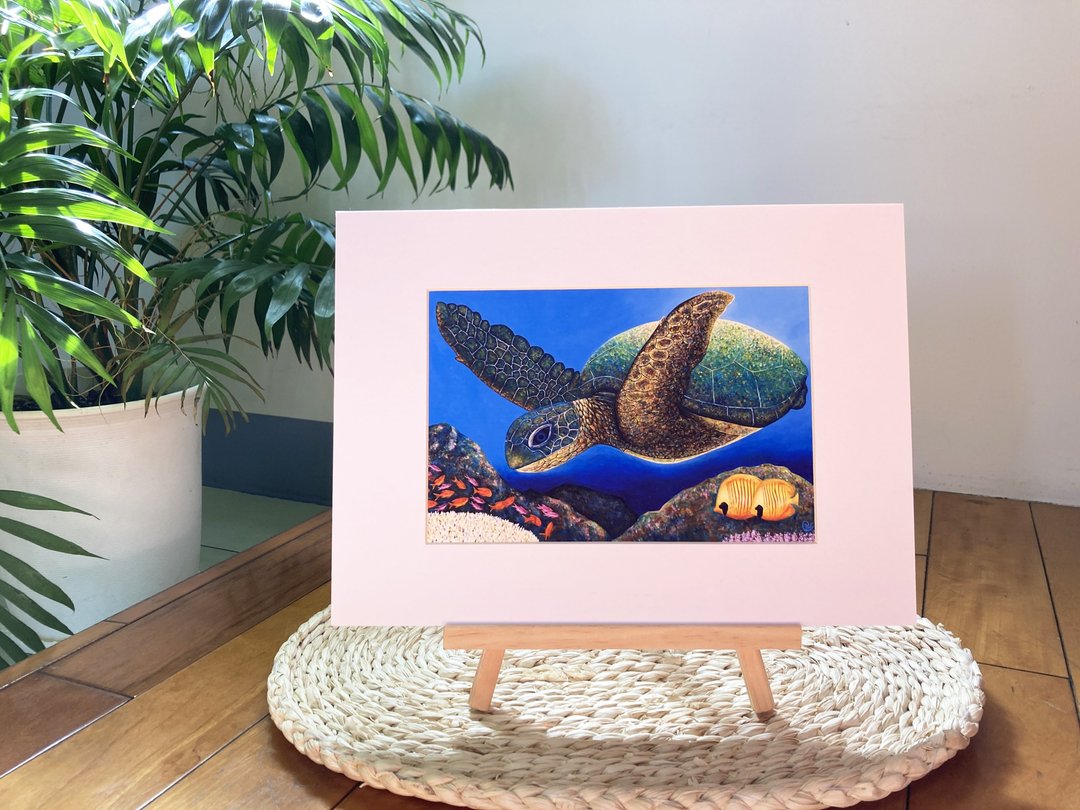 我们都来自海洋 l 艺术微喷 l 限量版画 Giclée Art Print - 海报/装饰画/版画 - 纸 多色