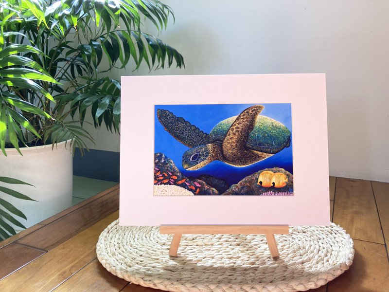 我们都来自海洋 l 艺术微喷 l 限量版画 Giclée Art Print - 海报/装饰画/版画 - 纸 多色