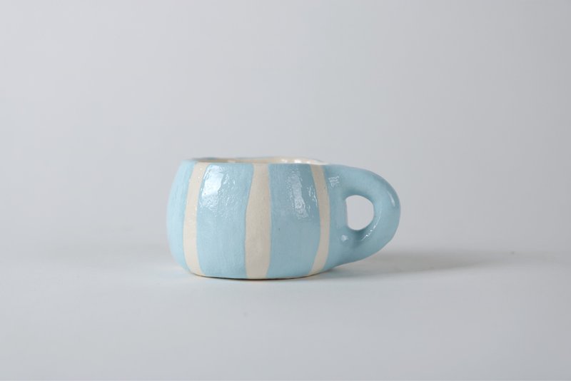 /婴儿肥/ 手捏陶瓷杯 - 其他杯子 - 陶 多色