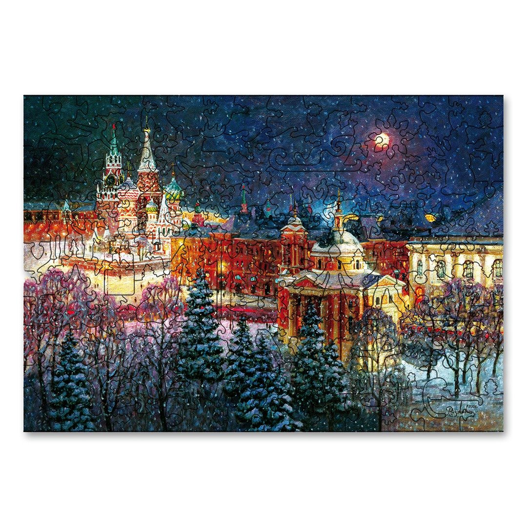 DAVICI Wooden Jigsaw Puzzles - Magic Winter - 桌游/玩具 - 木头 