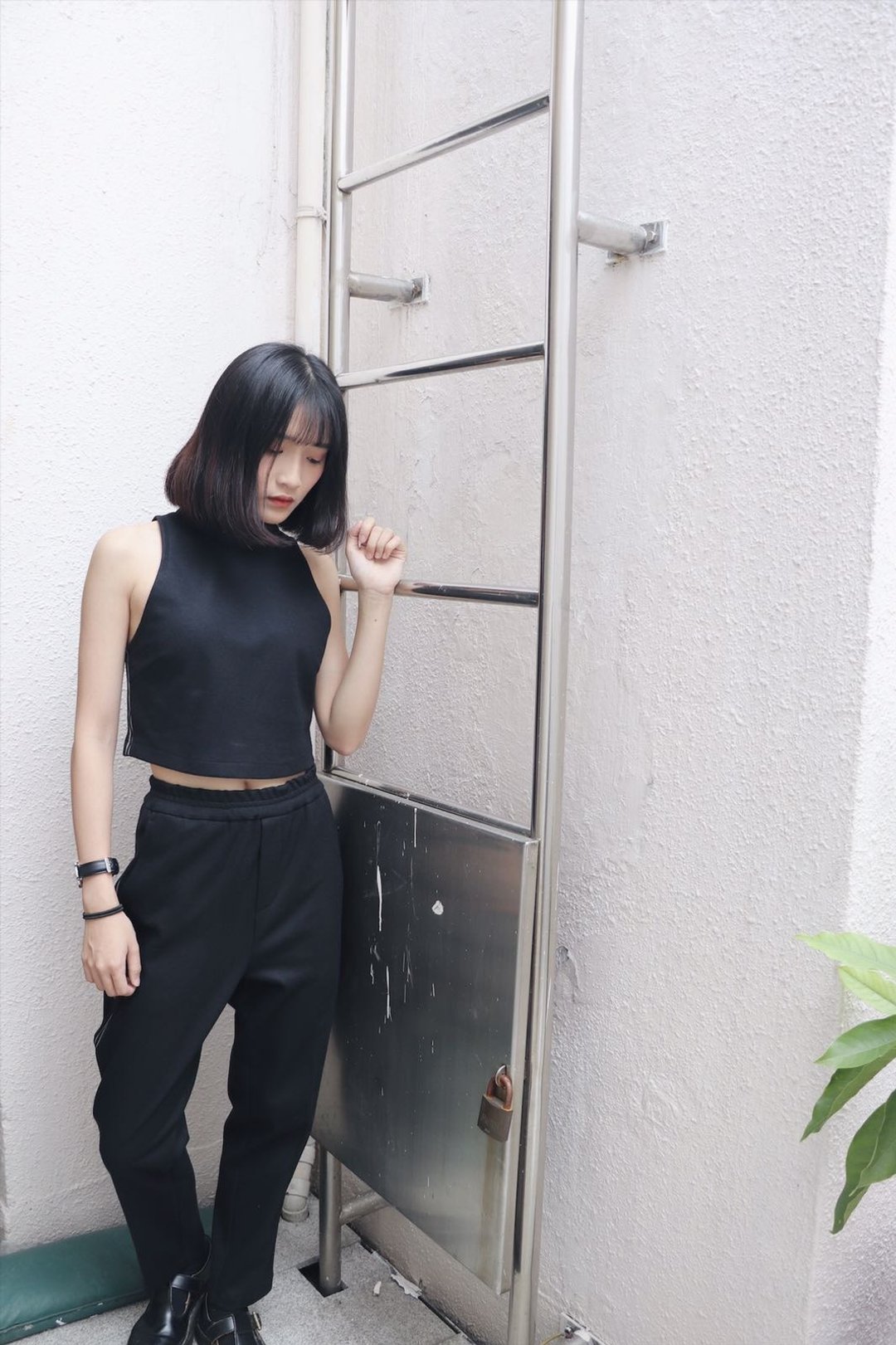 TP-18112 无䄂背心 - 黑色 - 女装背心 - 其他材质 黑色