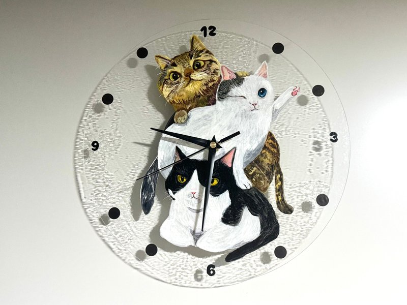 定制化宠物挂钟 - 时钟/闹钟 - 塑料 