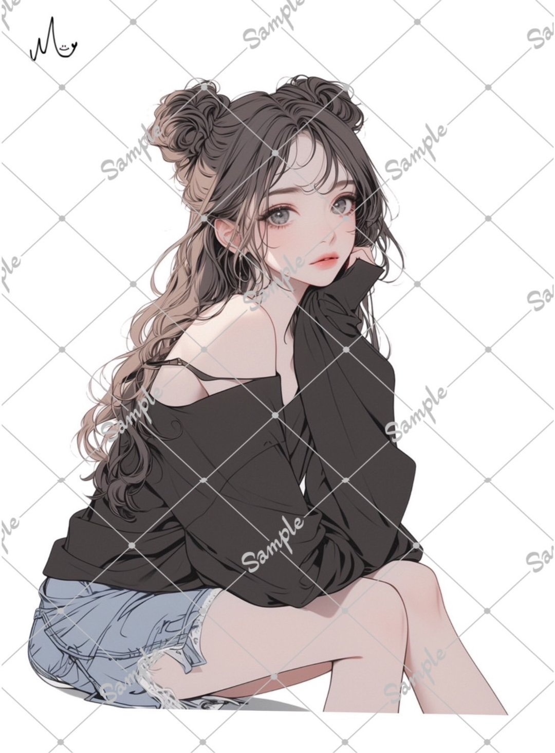原创人物贴纸 - 贴纸 - 纸 