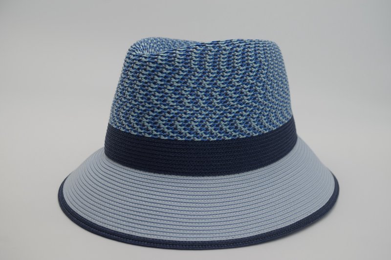 日系复古渔夫帽-水蓝色 - 帽子 - 塑料 蓝色