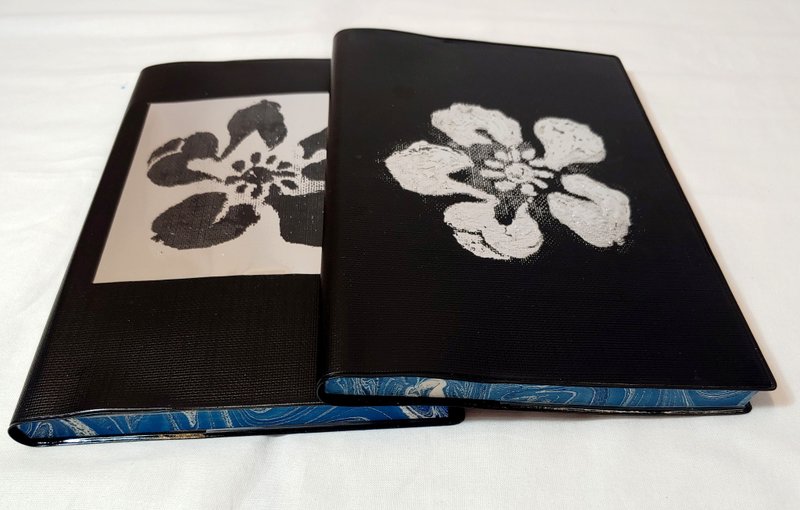 浮染桐花烫银空白手绘本组 - 插画/绘画/写字 - 纸 