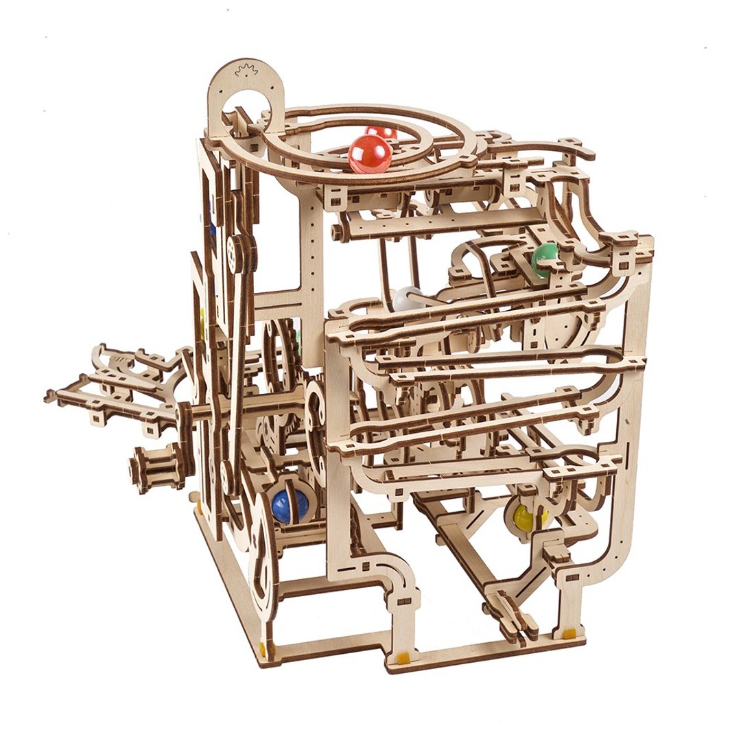 /Ugears/ 乌克兰木制模型 疯狂弹珠台3号-层层高升 - 木工/竹艺/纸艺 - 木头 
