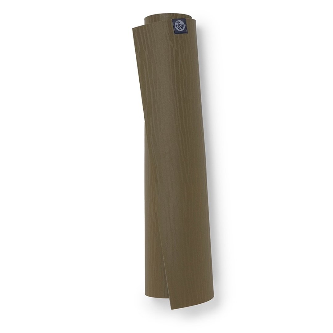 【Manduka】eKO 3.0 天然橡胶瑜珈垫 5mm - Peat Midnight - 瑜珈垫 - 橡胶 绿色