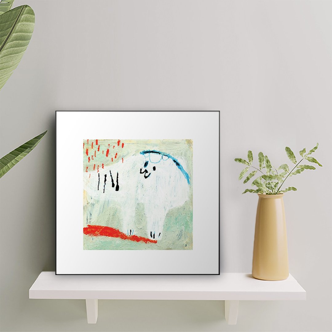 猫咪狂想 / 单件组.张筱琦.客厅.卧室挂画.空间布置. - 海报/装饰画/版画 - 防水材质 