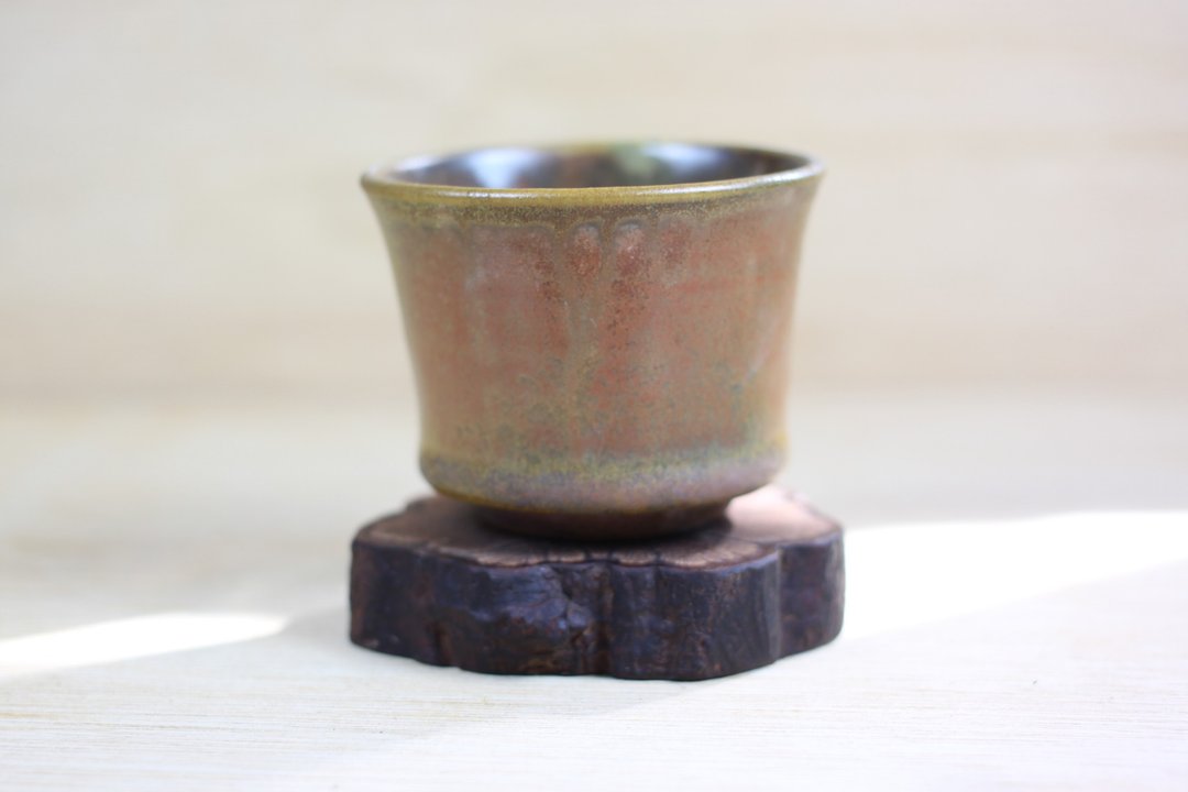 【父亲节礼物】柴烧 窑变天目釉 茶杯 陶艺名家叶敏祥手作精品 - 茶具/茶杯 - 陶 