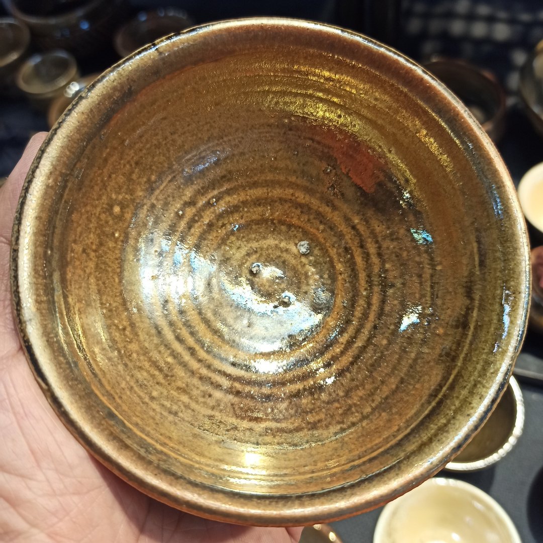 柴烧茶碗饭碗 - 茶具/茶杯 - 陶 金色
