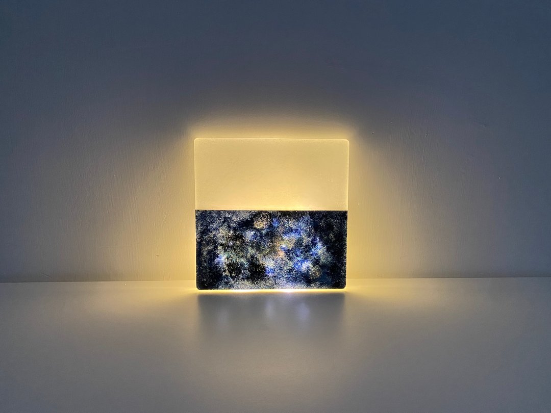/ 树脂手绘星空灯 - 磨砂 / - 灯具/灯饰 - 树脂 蓝色
