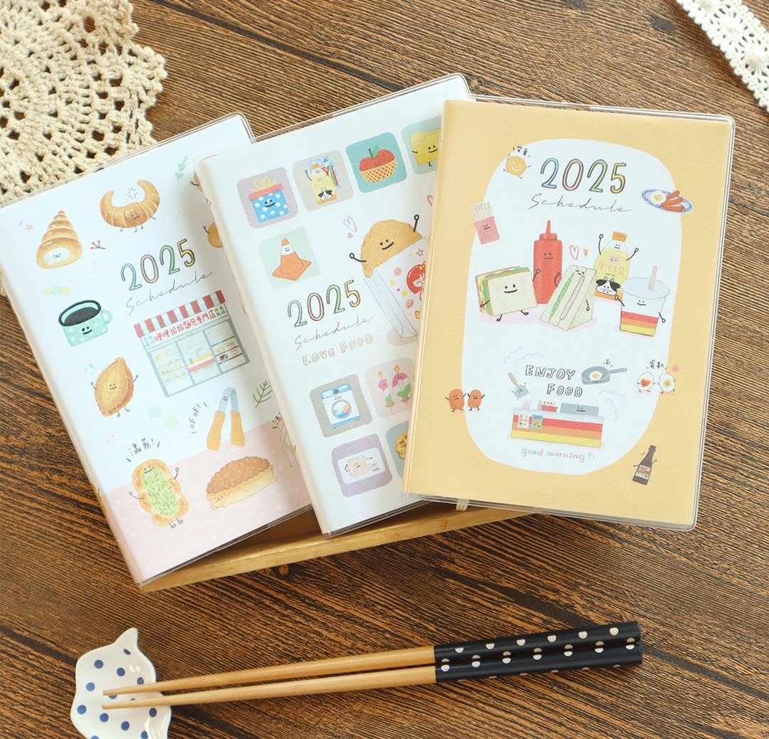 哩哩扣扣 / 2025 彩印 50K 日志手帐 (3 图) | 年度手帐 SDM-288 - 笔记本/手帐 - 纸 