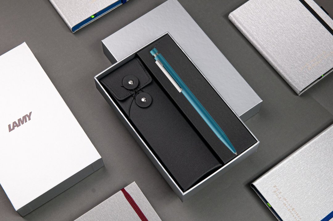 LAMY 自动铅笔 黑线圈笔套礼盒  / CP1 / 限量 土耳其蓝色 - 铅笔/自动铅笔 - 铝合金 蓝色