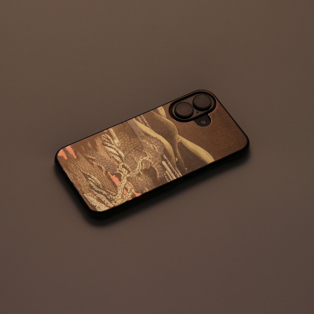莳绘 iPhone 保护壳 iPhone16 系列 / 高莳绘 山水 山中漆器 - 手机壳/手机套 - 其他材质 