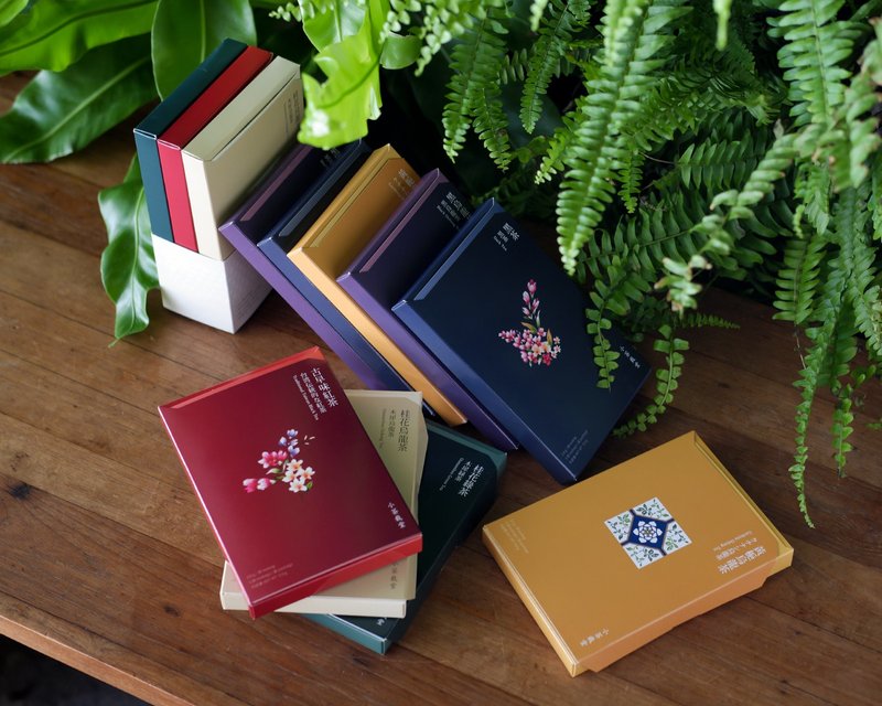 【10/4 限量抢 68 折】小茶栽堂 随身轻享包 4入组(12盒) - 茶 - 新鲜食材 橘色