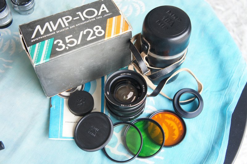 MIR-10A F3.5/28 mm WIDE ANGLE LENS FOR M42 ZENIT, PENTAX, PRACTICA - 相机 - 其他材质 