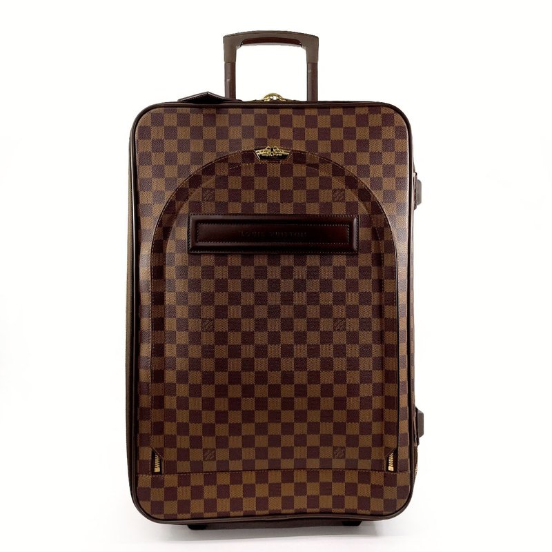 【日本直送 中古美品】LOUIS VUITTON 路易威登 旅行箱・行李箱 旅游出差 N23294 Pegase 55 Damier 棕色 - 其他 - 其他材质 咖啡色