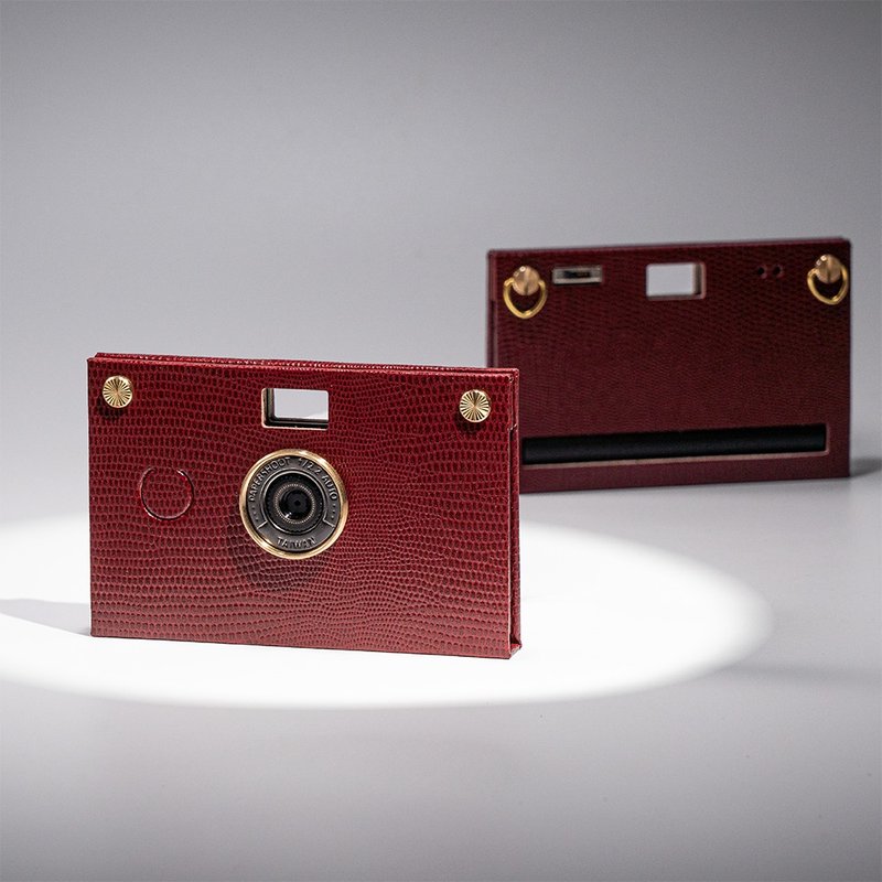【20MP】Paper Shoot 纸可拍 皮纹系列 木盒精装 Leather Tex木盒 - 相机 - 纸 绿色