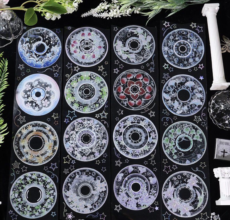 萌透CD PET 纸胶带 10米卷 - 纸胶带 - 其他材质 多色