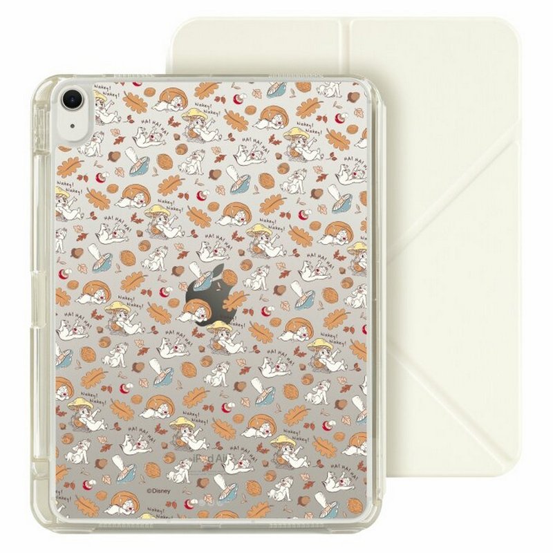 钢牙与大鼻图案 iPad Air 11/pro13可拆式防摔透明笔槽折套ipad - 平板/电脑保护壳 - 塑料 多色