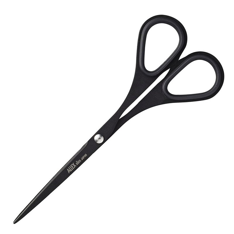 林刃物 Slim极细长刃剪刀(大) 140-不沾胶 黑 - 剪刀/拆信刀 - 不锈钢 黑色