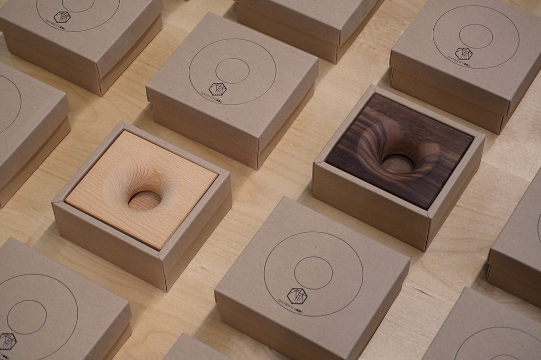 TN01 木质免提座 手机座 - 扩音器/喇叭 - 木头 咖啡色