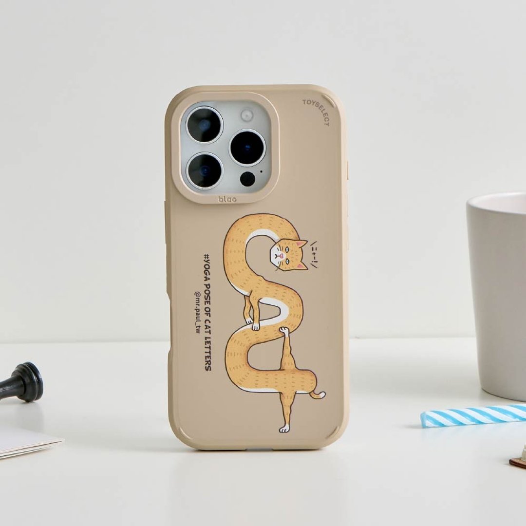 保罗先生CAT式猫瑜伽峡谷强悍MagSafe iPhone手机壳 - 手机壳/手机套 - 塑料 多色