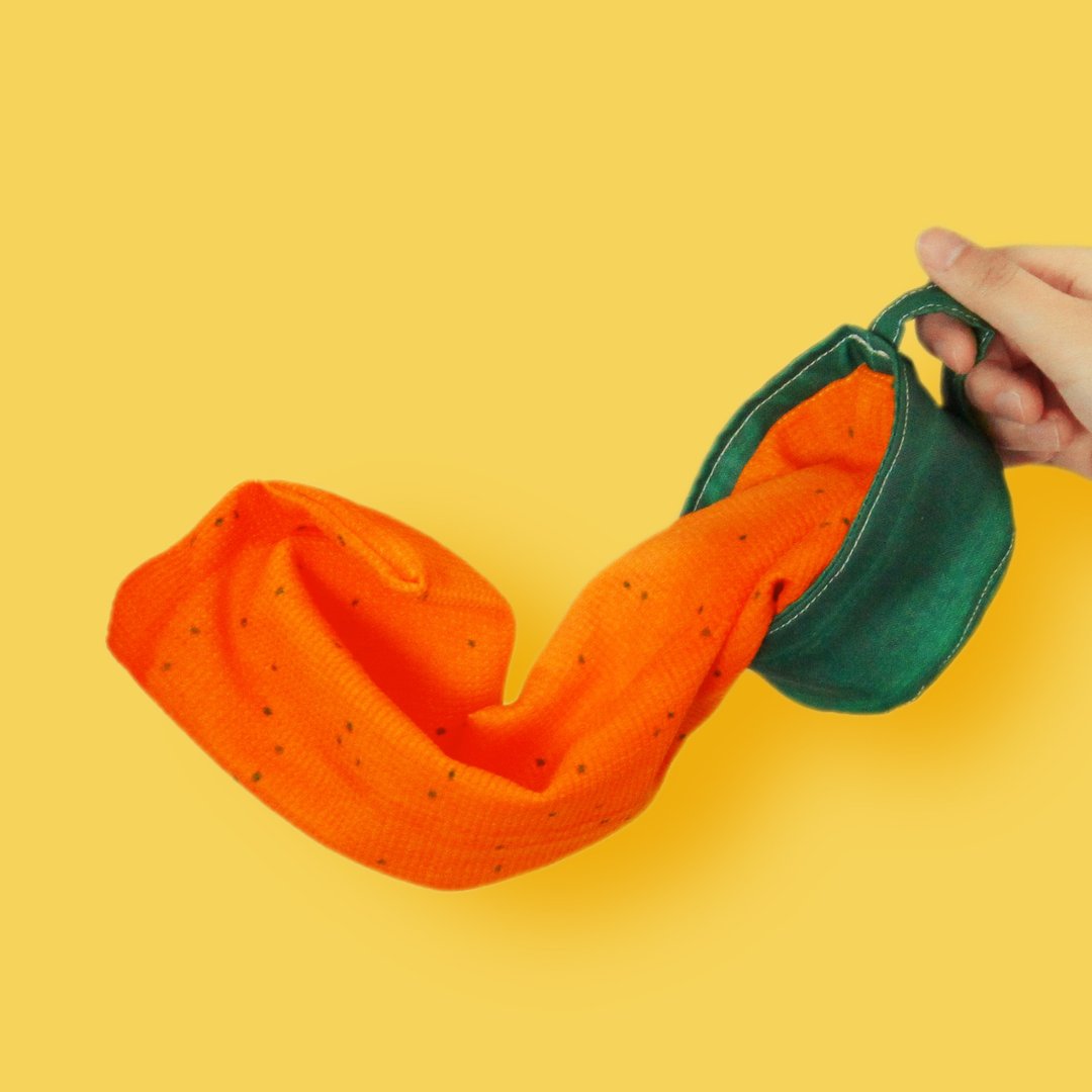 Mug and tomato soup Towel handkerchief - 手帕/方巾 - 聚酯纤维 红色