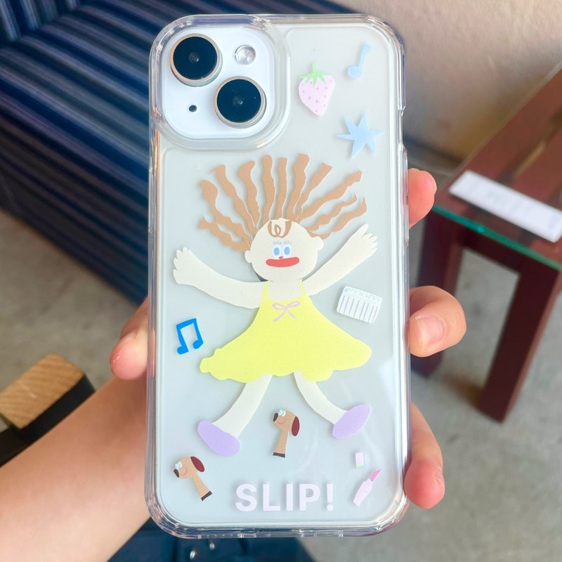 梅的包 - 手机壳/手机套 - 塑料 黄色