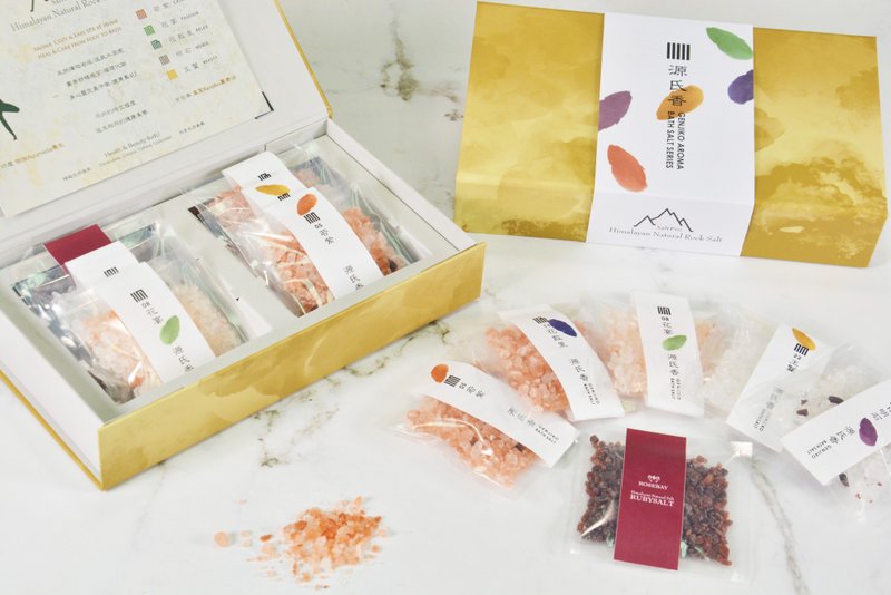 【ROSEBAY】喜马拉雅山浴盐礼盒 - 源氏香薰香系列 - 卫浴用品 - 其他材质 