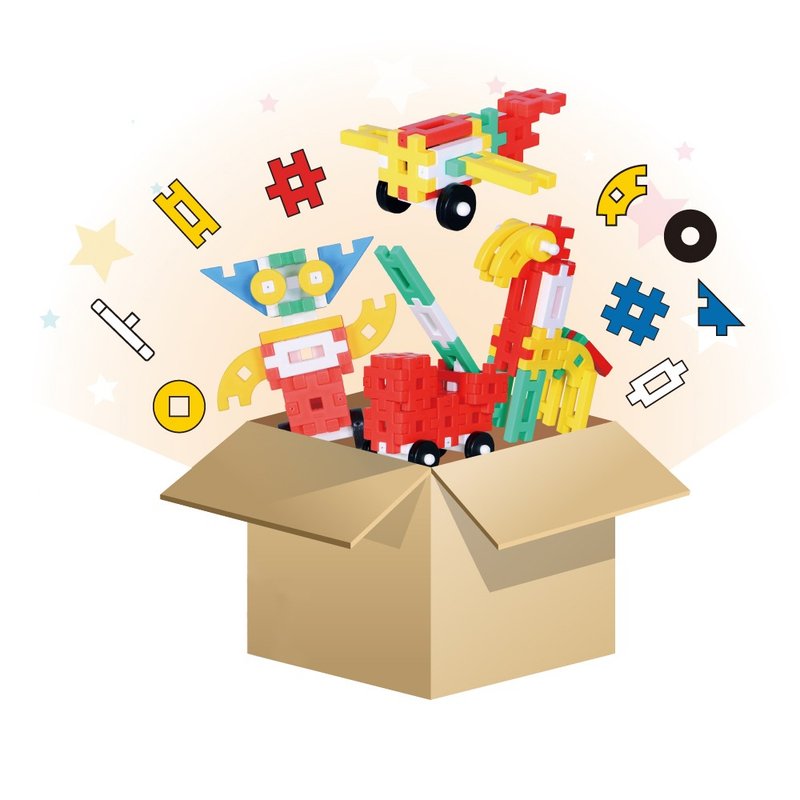 学研益智积木-大量超值组(525pcs) - 玩具/玩偶 - 塑料 多色