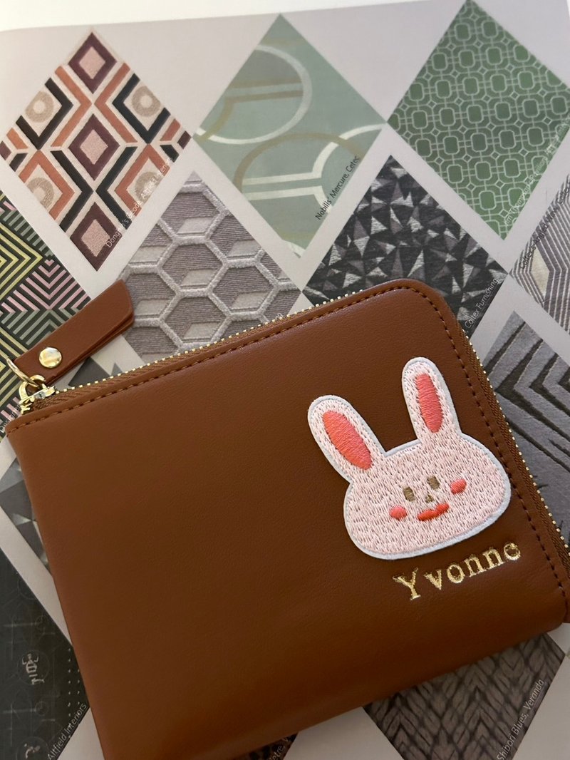 【快速出货】L型短夹 零钱包 皮夹 卡夹 小包 大容量 生日 圣诞节 - 皮夹/钱包 - 防水材质 