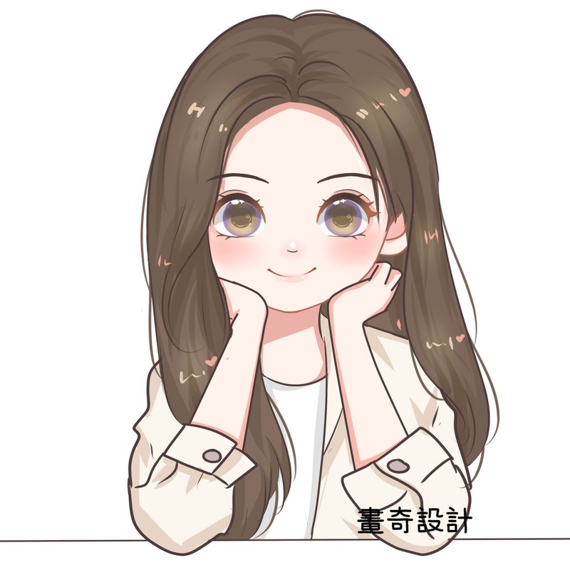 似颜绘 人像画 全家福 情侣 定制化 手绘 结婚礼物 插画 情人节 - 电子手绘真人画像/绘画/插画 - 其他材质 