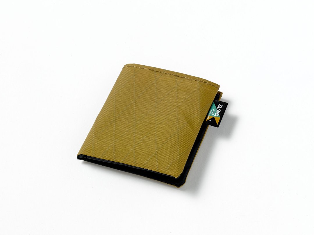 【SAYAMA Works】Minimalist wallet 极简短夹 X pac 狼棕 - 露营用品 - 其他材质 橘色