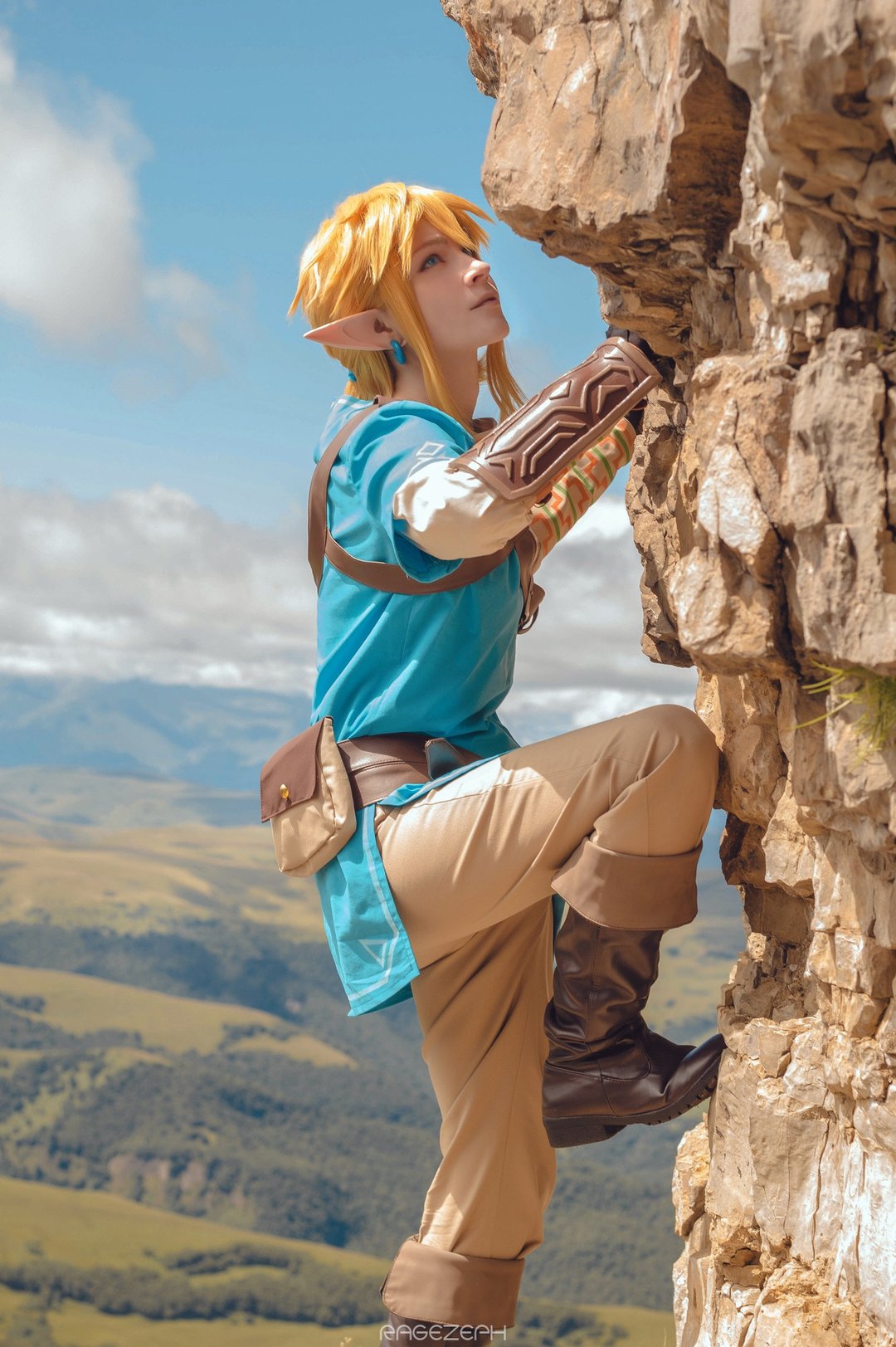 Link Breath of the Wild game cosplay costume IN STOCK - 其他 - 其他材质 多色