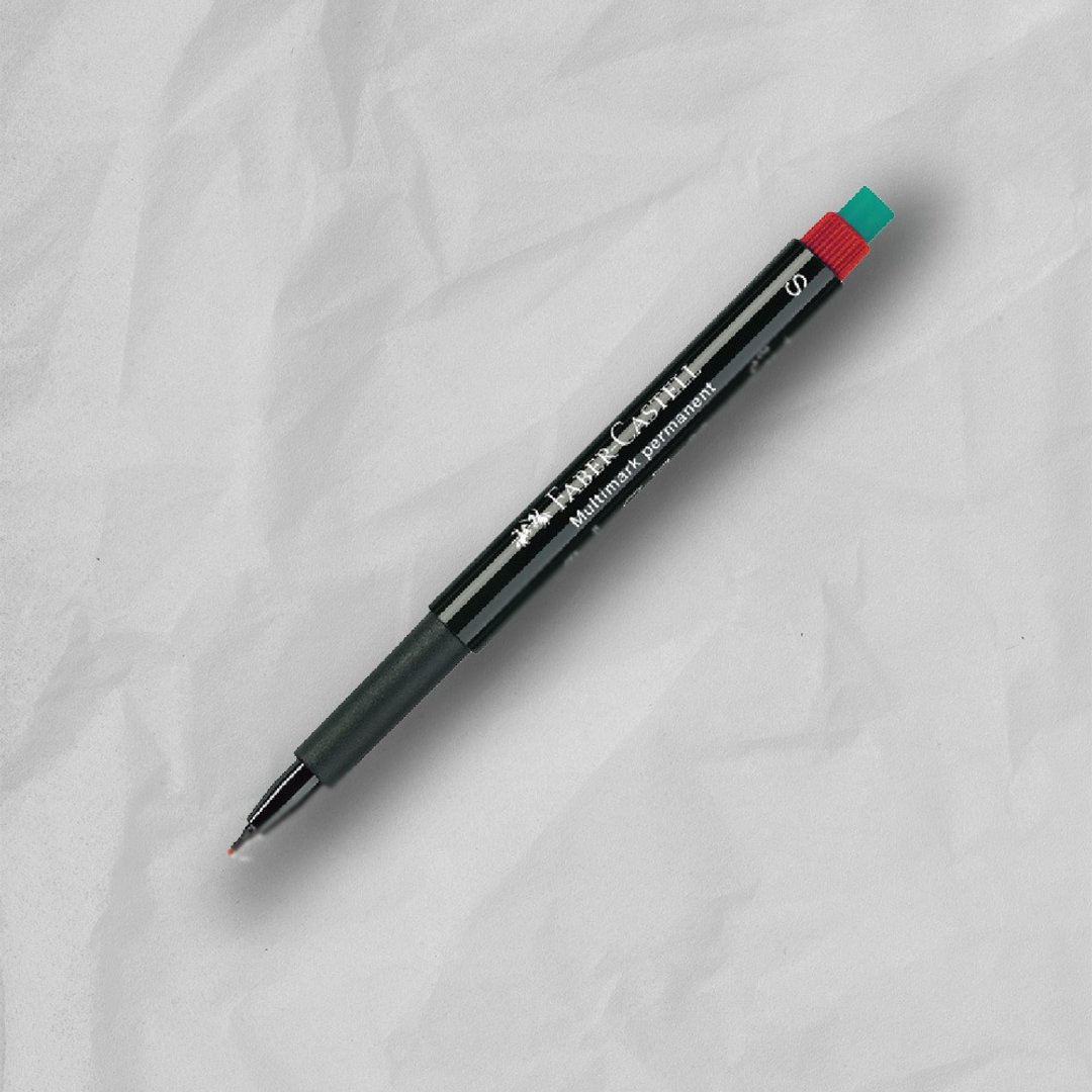 Faber-Castell 0.4M/M全能油性擦擦笔S/红-10支l盒(原厂正货) - 其他 - 其他材质 红色