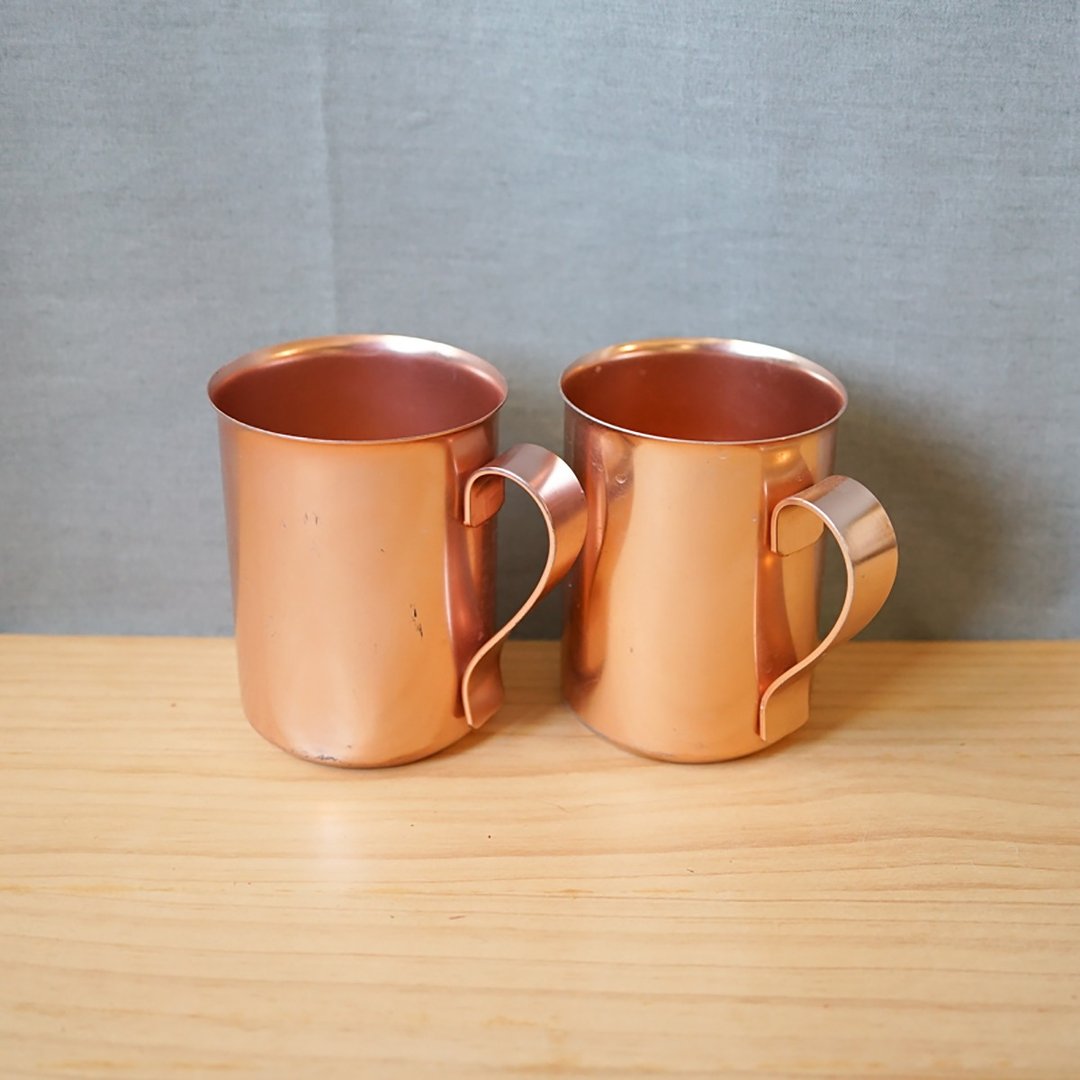 【北极二手杂货】美国 BASCAL铝杯 Bascal Aluminum Copper Mug - 其他杯子 - 其他金属 金色
