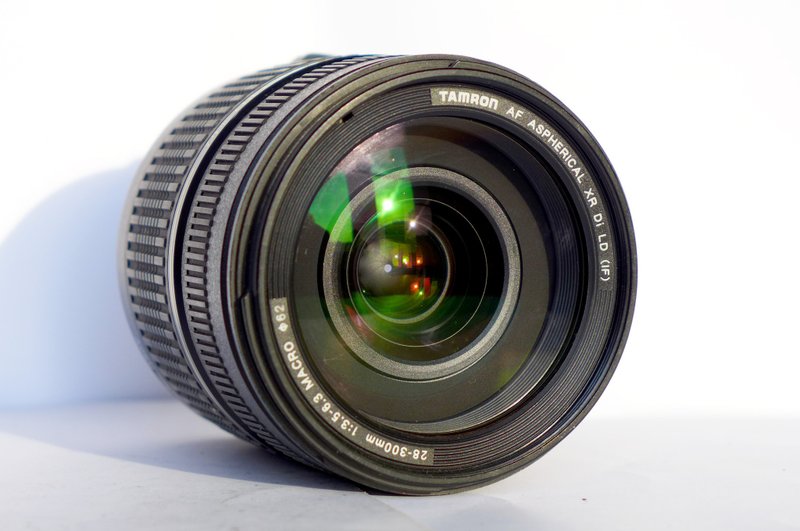 Tamron 3.5-6.3/28-300 AF ASPH XR Di LD IF lens for SLR Pentax K mount Japan cap - 相机 - 塑料 黑色
