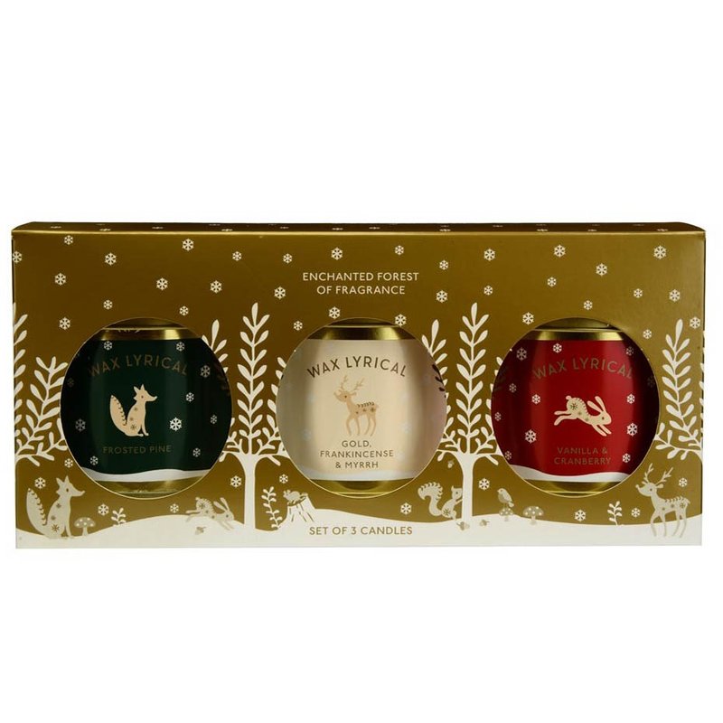 Wax Lyrical 蜡烛礼盒组 三入 - 蜡烛/烛台 - 其他材质 多色