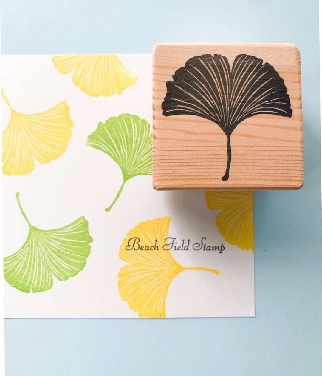 Ginkgo leaves stamp - 印章/印台 - 其他材质 
