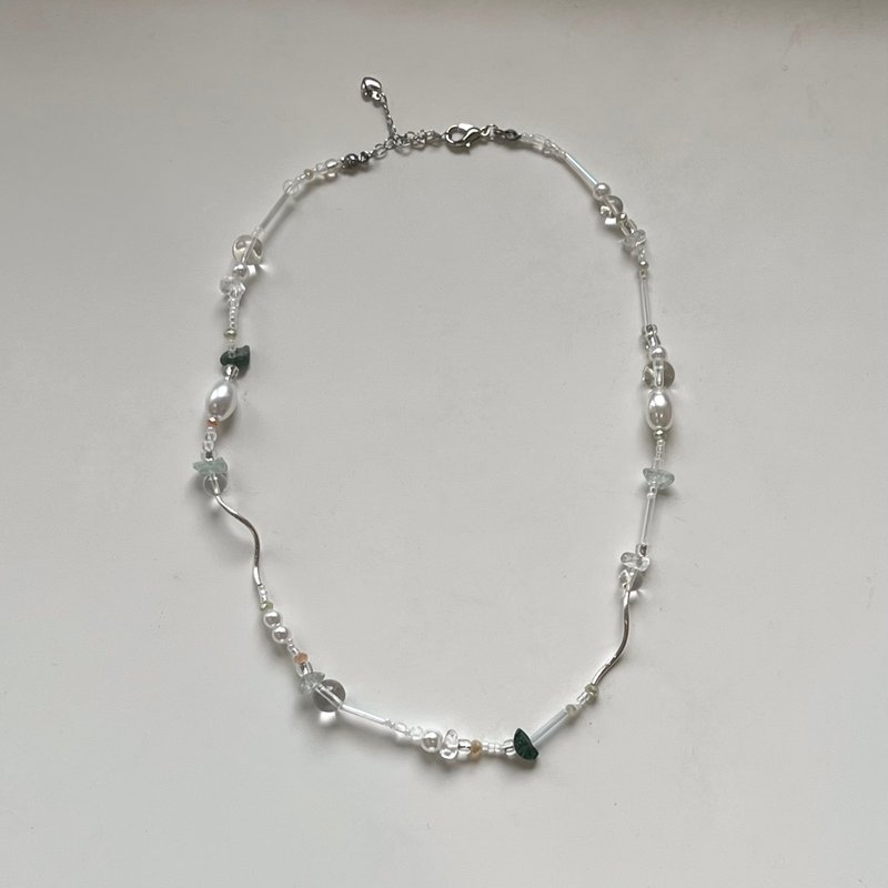 仲夏之夜 项链 - 项链 - 纯银 